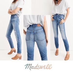 NWT Madewell Rigid High-Rise Skinny Jeans 32